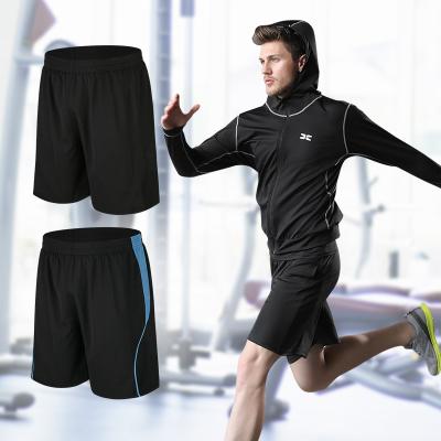 China Breathable Summer Gym Clothing Men Fitness Set Stretch Sport T-Shirt And Running Training Shorts Set for sale