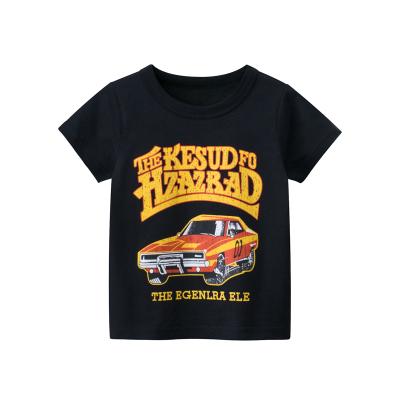 China Breathable Customized Kids T-shirt Printing Graphic Private Label Pure Cotton Tee Shirts For Kids Boy Children for sale