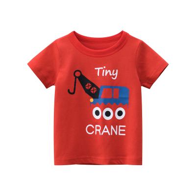 China Cotton Breathable Skin Breathable T-Shirts Kids Toddler Kids Clothing Baby Boy Friendly T-shirts for sale