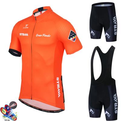 China Breathable Accept Custom Design Sport Bike Wear Clothing Stretch Good Skin Friendly Recycling Cycling Set for sale