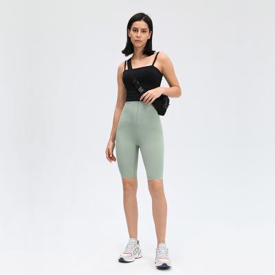 China Factory Wholesale Price Solid Color Logo Workout Yoga Gaiters Breathable Customized High Waisted Pants for sale