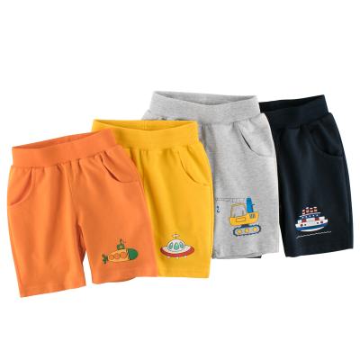 China Color Fade Proof Custom Design Kids Shorts Multiple Colors Choose 100% Cotton Kids Jogger Shorts for sale