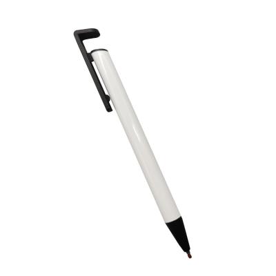 China Christmas Gift Sublimation Ballpoint Pen White Heat Transfer Blank Metal Eco - Friendly Ballpoint Pens for sale