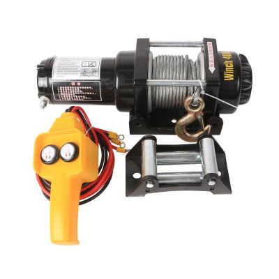 China Wholesale AUTOMATIC Construction Electric Winch Mini Electric Winch 12V for sale