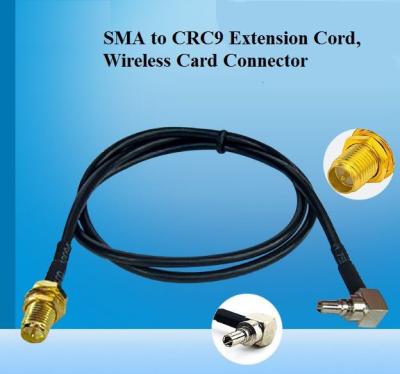 China ISO9001 SMA RF Connectors , SMA To CRC9 Connector for sale