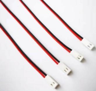 中国 24AWG UL1007ケーブル ワイヤー馬具、2.50mm JST 2のピン コネクタ 販売のため