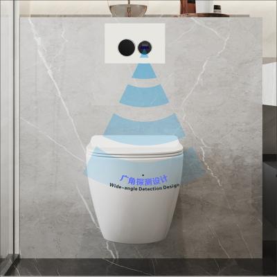 China Hidden Tank Touch Free Motion Sensor Wall Hung Hidden Water Tank Toilet Hidden Tank With Iron Frame for sale