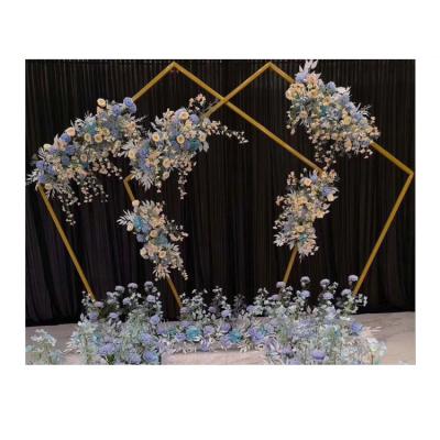 China Europe Wedding Stage Decoration Metal Wedding Garden Arch Strong Metal Arch for sale