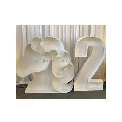 China Giant Buildings Animals Unicorn Sign Letter with Balloons Decorations Birthday Party Backdrop for sale