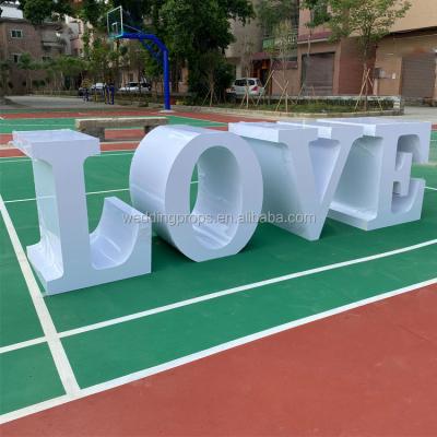 China Outdoor Table BABY LOVE letter table wedding table for party supplies decorations for sale