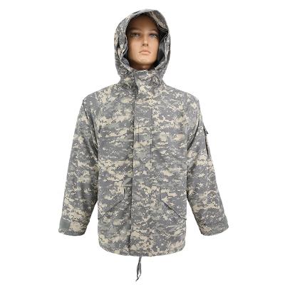 China Custom Wholesale Camouflage Raincoat KMS ACU ACU Military Outdoor Army M65 Combat Tactical Field Jacket for sale