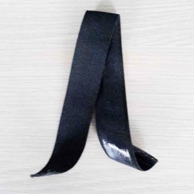 China Silicon print viable elastic webbing with 2.5cm elastic rubber band for sale