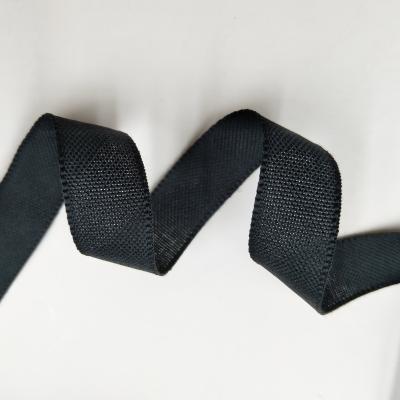 China Durable Black White Polyester Webbing 15 Mm Herringbone And Special Ribbons Polyester Webbing for sale