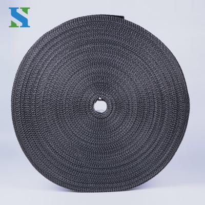 China Breathable 100% PP custom color made sling straps bag loops woven belt sling webbing roll for fibc bag for sale