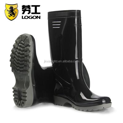 China Fashion Trend Rubber White Black Rain Boots JX-953 for sale