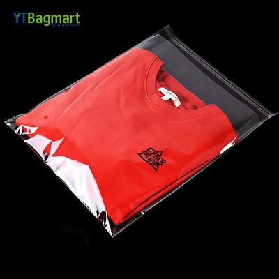 China YTBagmart China Factory Moisture Proof Cellophane Self Adhesive Opp Clear Plastic Bag For Cloth T-shirt Packaging for sale