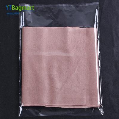 China Factory Reusable Cellophane Bag Self Adhesive Clear Opp Plastic For Cloth T Shirt Packaging China Bopp Accept for sale