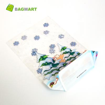 China YTBagmart Reusable Custom Printing Square Poly Cellophane Clear Bags Biodegradable Clear Bottom Bread Bag For Packaging for sale