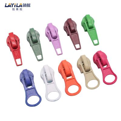 China Nickel Free Auto Lock Pull Handle Color Painted Slider Puller for sale