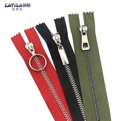 China Automatic Lock Factory Wholesale Products With Reasonable Price Long Zipper For Handbags for sale