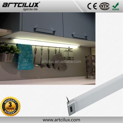 China Surface Mounted Kitchen Cupboards Under Cabinet Led Light , Kitchen Cabinet Counter Led Strip Lighting for sale