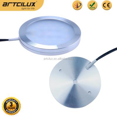 China Wall Mounted Led Motion Sensor Led Cabinet Puck Lamp , 2700K-6500K Aluminum Led Spot Light for sale