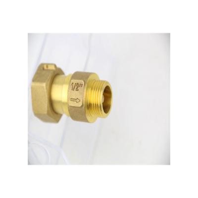 China General High Quality Hot Seller Green-Gutentop Brass Spring Spring Swing Water Meter Air Non Return Check Valve for sale