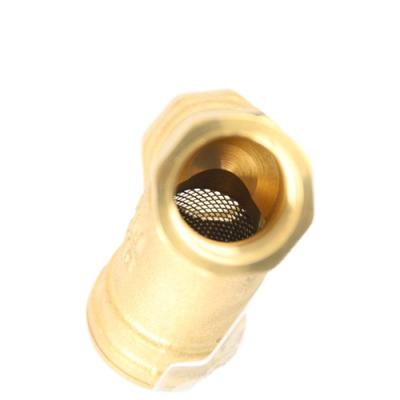 China General Chinese Hot Sellers Y-Strainer Manufacturers High Quality Female Thread Passed Filter Chromed Brass For Water Strainer for sale