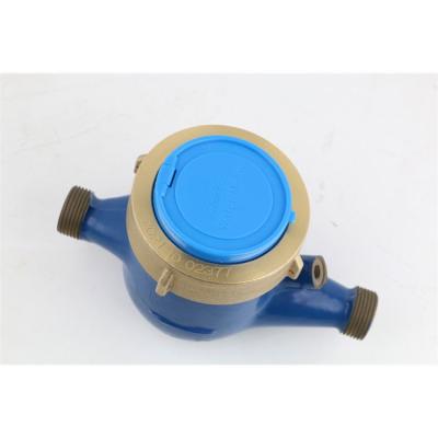 China Resistant to External Magnet Interference Fully Stocked Multi-nozzle Intelligent Compound Instrument Brass Mechanical Flow Rs485 Water Meter for sale