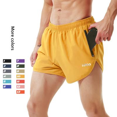 China Sustainable Gym Shorts For Men 3 Inch Sweaty Cargo Shorts 2 Quick Dry In 1 Hot Jogger Gym Shorts for sale