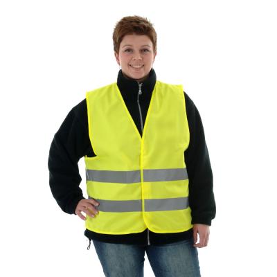 China Factory Whosale Hi Vis Roadway Reflective Safety Water Proof Vest With Custom Logo for sale