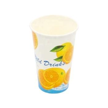 China Disposable Cheap Disposable Drink Cold Paper Cup With Good Quality for sale