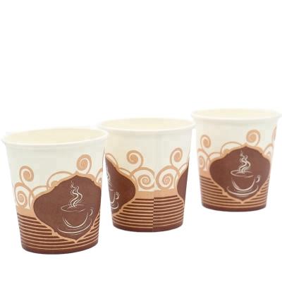 China Disposable Disposable Paper Cups For Coffee Juice Hot Drinks Container for sale