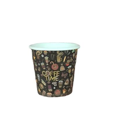 China 2.5oz-16oz Single Wall Paper Cup Logo Printing Disposable Single Wall for sale