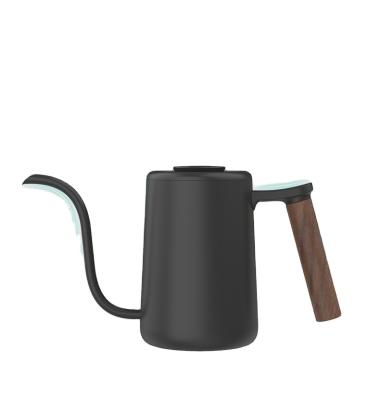 China TIMEMORE Viable Pour Over Coffee Kettle White Fish Youth 700ml Gooseneck Spout For Pour Over Coffee Kettle for sale