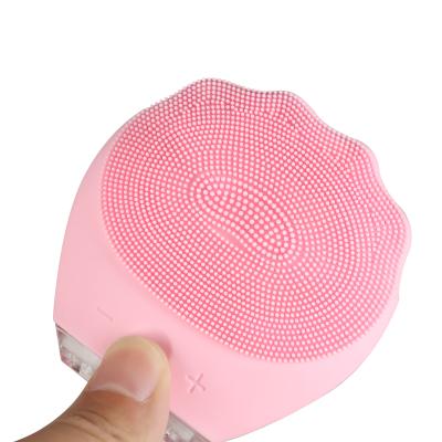 China Pigment Removal New Design Exfoliator Beauty Device Brush Waterproof Silicone Face Cleansing Brush for sale