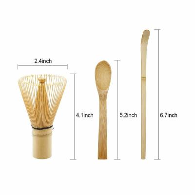 China Hot-selling Amazon Sustainable Japan Including Bamboo Matcha Accessory Set Matcha Beater And Spoon Gift Box for sale