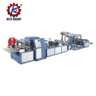 China Hotels Non Woven Bag Machinery , U Cut Non Woven T Shirt Bag Making Machine for sale