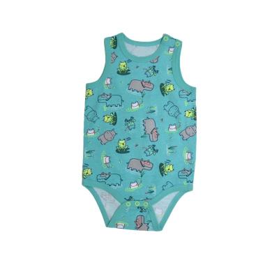 China Good Quality Baby Bodysuits Cool Unisex Organic Hypoallergenic Cotton Knitted Infant Kids for sale