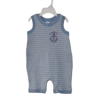 China 100% Cotton Vest Romper Suit Baby Boy Romper New Summer Interesting Price Type for sale