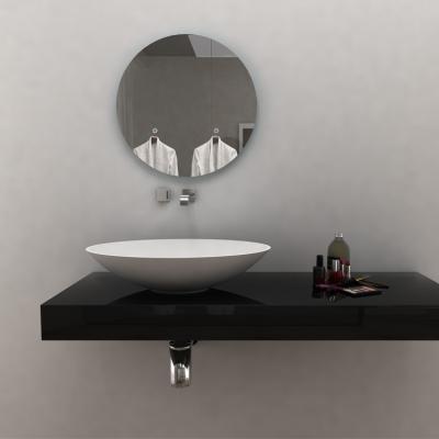 China SM-8346 Foshan modern bathroom basin supplier, solid outdoor sink with cheap price for sale