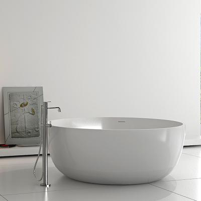 China Modern Chinese Supplier SM-8615 Bathtub , Large Tub For Round Fat People Solid Outdoor Material Bath 1500*1500mm for sale