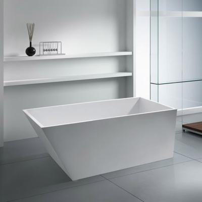 China SM-8632 Modern Unique Soaker Tubs Stone Resin Bathtub for sale