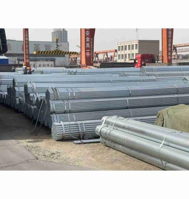 China Good Quality Decoration Suitable Price Q235B Carbon Steel Round Shaped Steel Pipe Galvanized Iron Pipe Price for sale