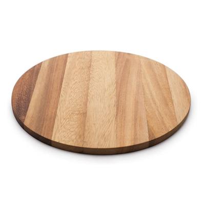 China Sustainable Universal Kitchen Round Beautiful Elegant Design Versatility Multifunctional Wooden Board Cutting Cutting Board for sale