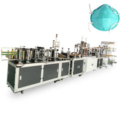 China Factory kn95 respirator mask making machine n95 disposable mask machine manufacturer sales for sale