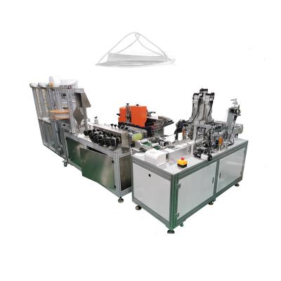 China Making disposable face mask factory new production cross ear-loop mask tie on machine for sale