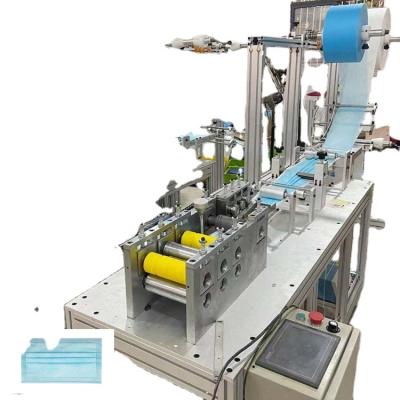 China Factory high speed 3ply mask making machine 300 500pcs 3d surgical nonwoven 3 2d ply face mask machine price for sale