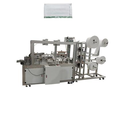 China Factory Full Automatic Medical Elastic Face Mask Machine 3 Ply Surgical Mask Making Machine No Need Ear Loop Welding Machine for sale