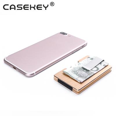 China RFID Blocking Casekey Acrylic Credit Card Aluminum Holder Pop Up Cards Case Water Resistant Shockproof Hard rfid for sale